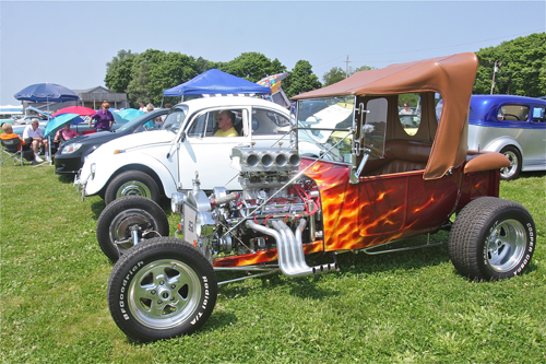 Wounded Warrior Project Car Show at Martha Clara Vineyards