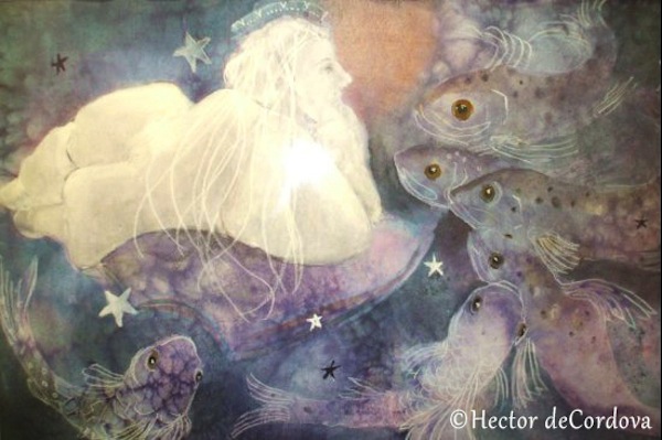 Legends by Hector deCordova - painting