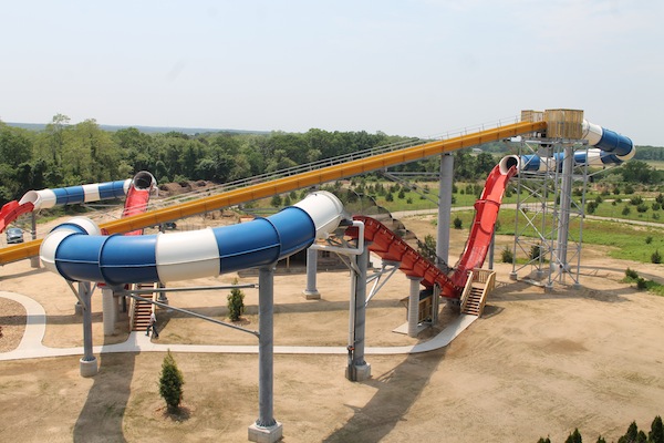splish splash water coaster