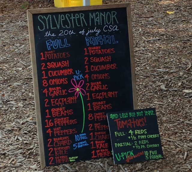 Sylvester Manor farmstand shelter island