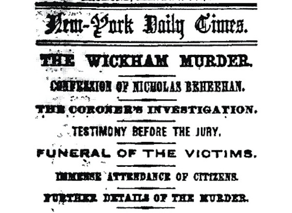 Wickham murders exhibit