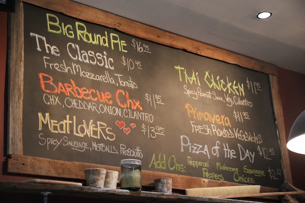 Photo by Cyndi Murray | The All Star has a full menu of flat bread pizzas.