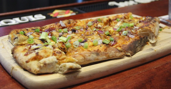 Photo by Cyndi Murray | Flat bread pizza at The All Star