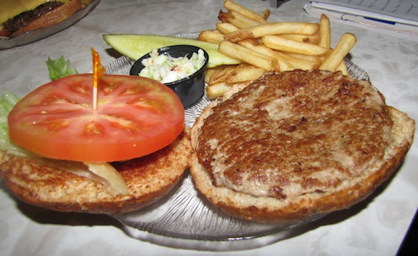 Photo by Cyndi Murray | Modern Snack Bar in Aquebogue also serves a 100% white meat Turkey Burger.