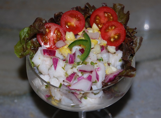 ceviche recipe fluke shelter island