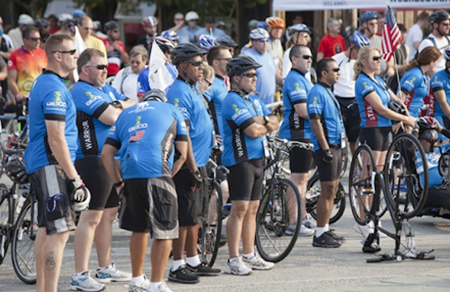 wounded warrior soldier ride north fork greenport