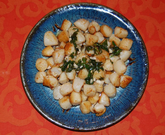 recipe peconic bay scallop