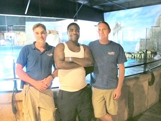 long island aquarium tracy morgan