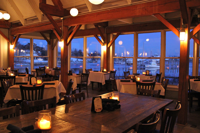 CARRIE MILLER PHOTO | The view from Cowfish in Hampton Bays.