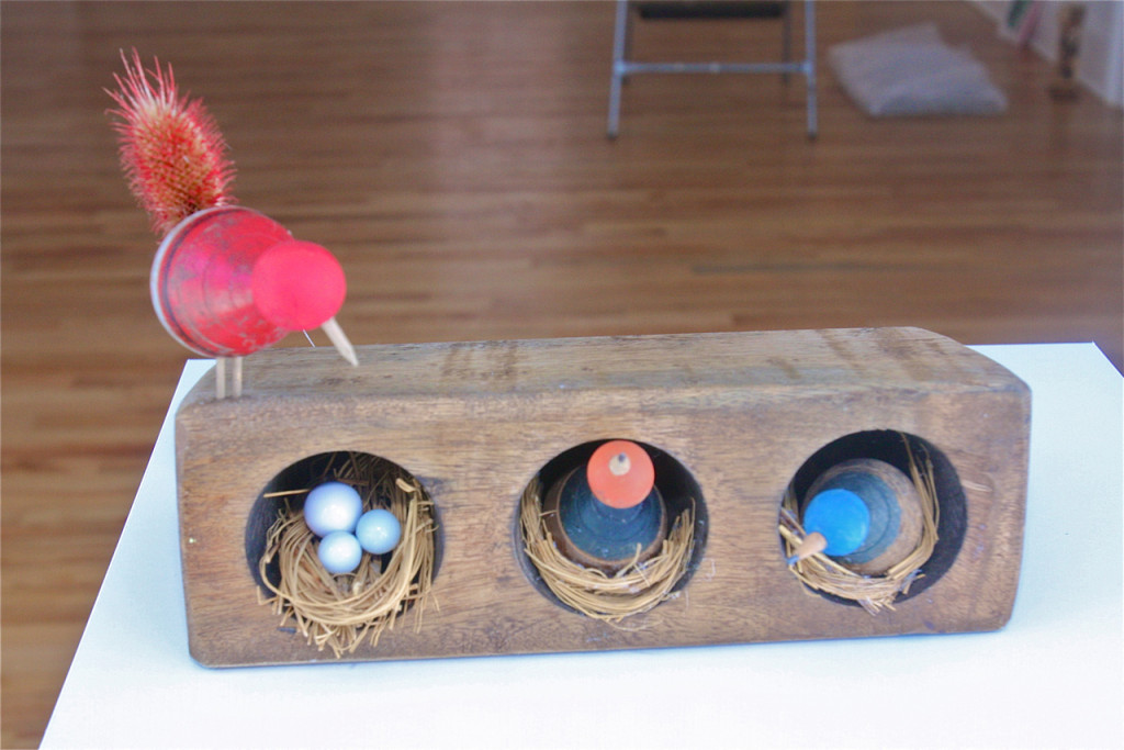 BARBARAELLEN KOCH PHOTO | East Quogue artist Jonathan Pearlman's sculpture titled 