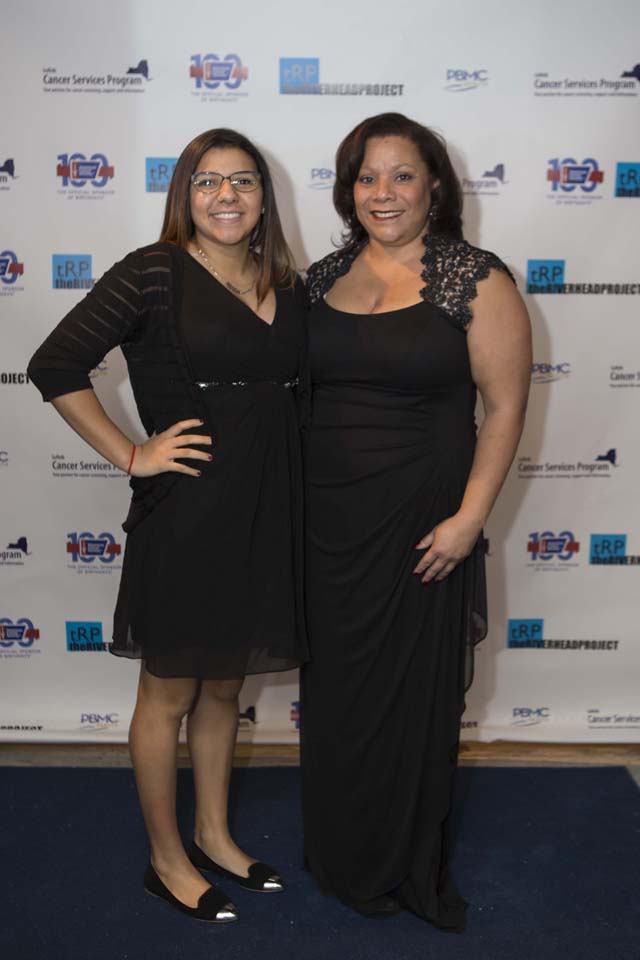 Wanda Pagnotta of PBMC's Cancer Services with daughter Ashlee.
