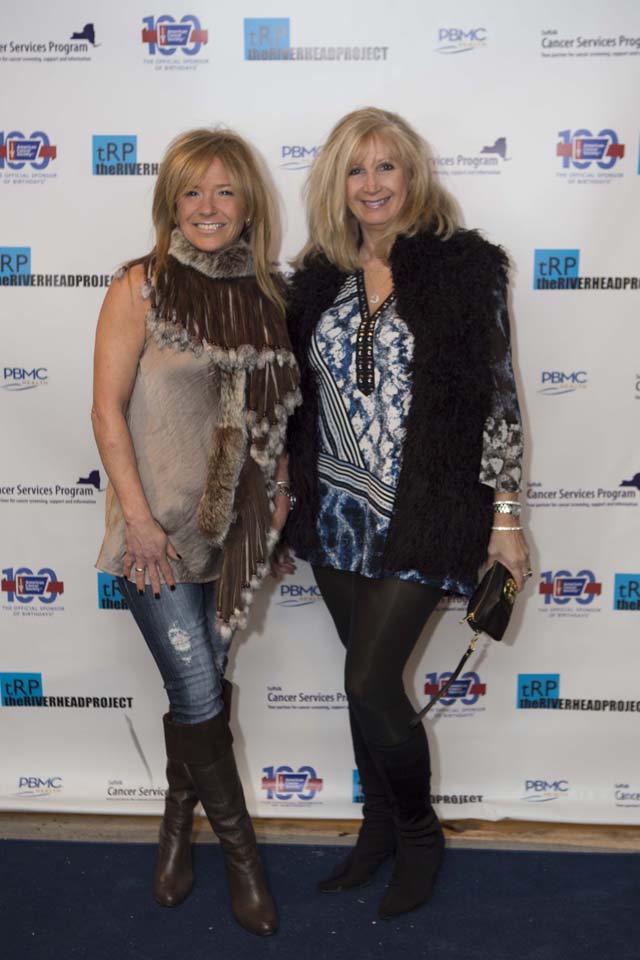 PBMC's special events manager Candace Porter with friend Judy Crennan.