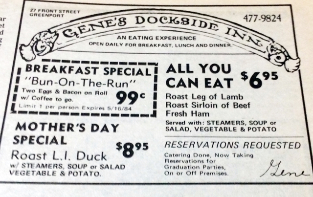 Genes Dockside Inn