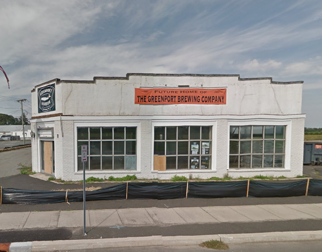 Greenport Harbor Brewing, October 2012 (former site of Lucas Ford)