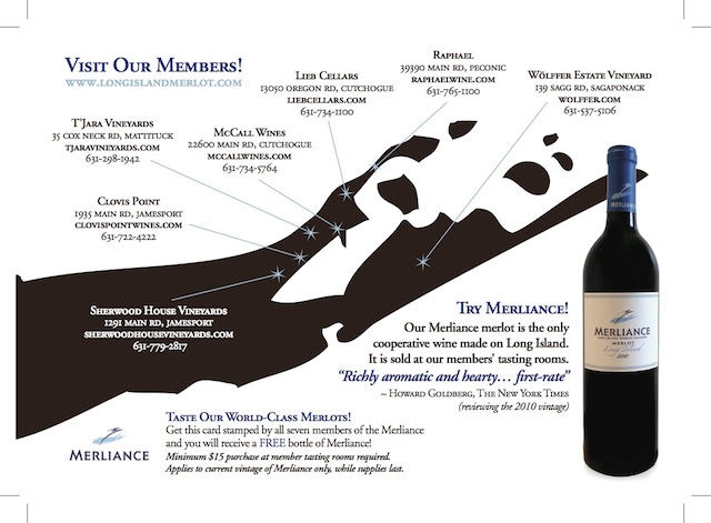 A map of the Merliance wine trail. (Credit: courtesy photo)