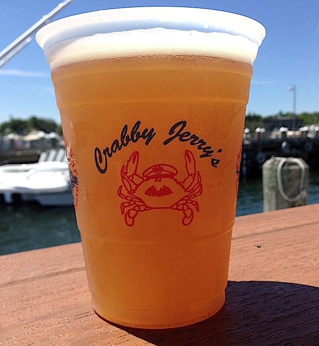 Two beers costs $13, but the view was priceless.
