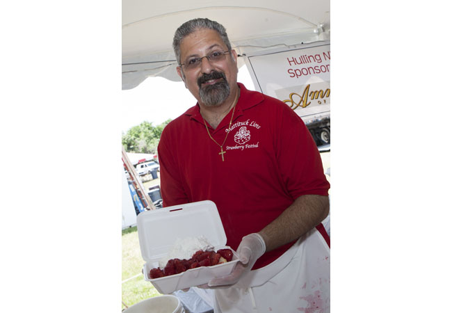 Shortcake Chairman Jim Stavrinos. (Credit: Katharine Schroeder)