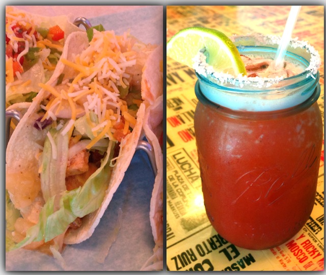 Margaritas and tacos were the perfect end to the perfect day.