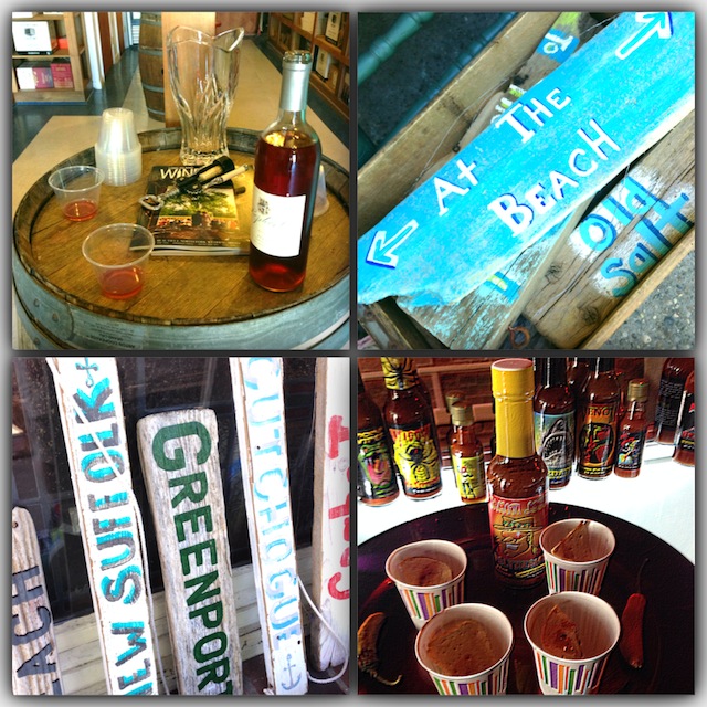 There are many ways to sample Greenport free of charge.