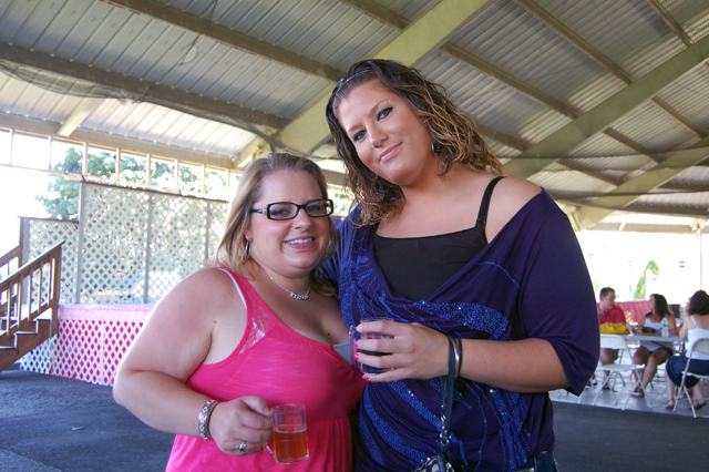 Jess Kelly of Yaphank and Rachel Wasil of Shirley.