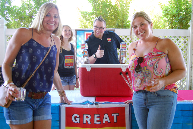 Melissa Lamariana of Calverton and Heather Cereola of Rocky Point.