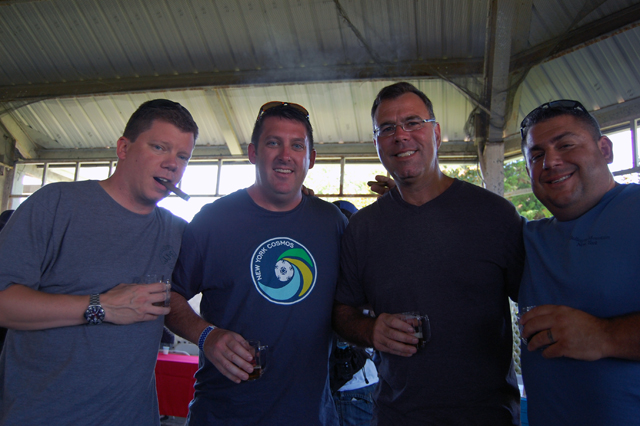 Tom Meehan, Jack Whalen, Todd Basile all of West Islip and "Boomer" of Rocky Point.