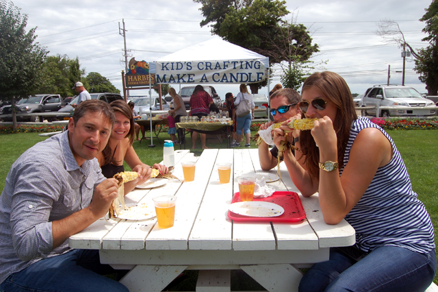 Eric Strati, Melissa Kirschenheiter, Danielle Ribachonek and Rob Gessner, all of Manhattan.