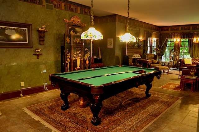 The game room. 
