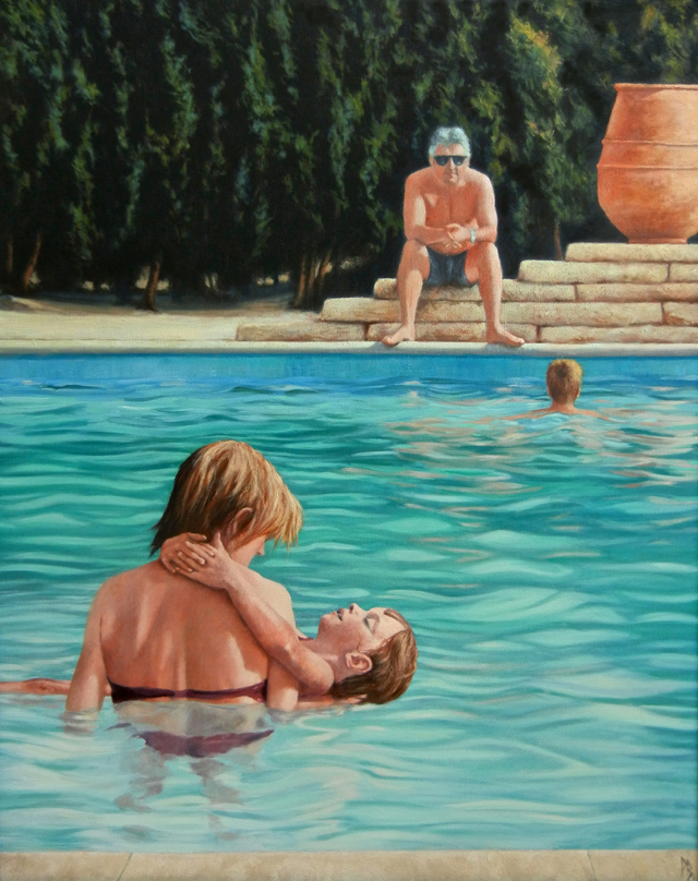 "Swimming Lessons" by Peter Beston.