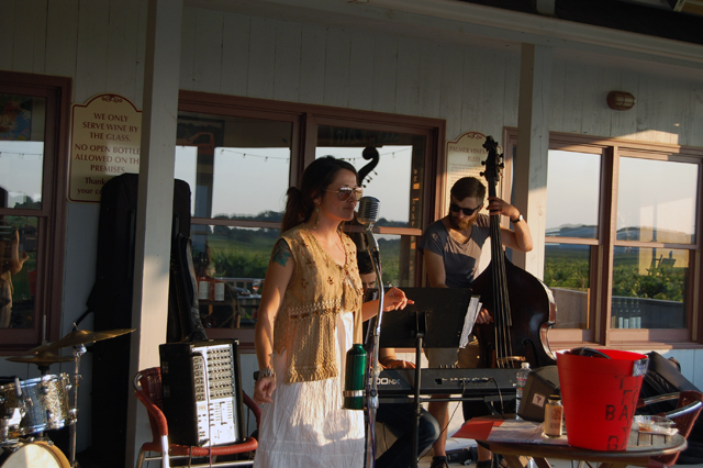 Hypno Smoothie performs at Palmer Vineyards. (Credit: Vera Chinese)