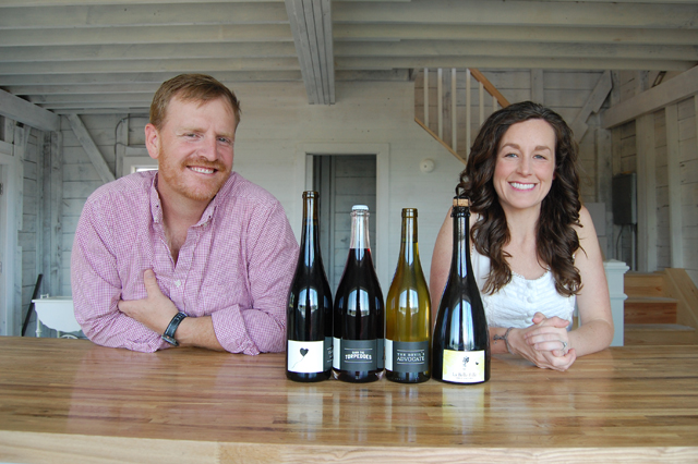 Regan and Carey Meador of Southold Farm + Cellar. (Credit: Vera Chinese)