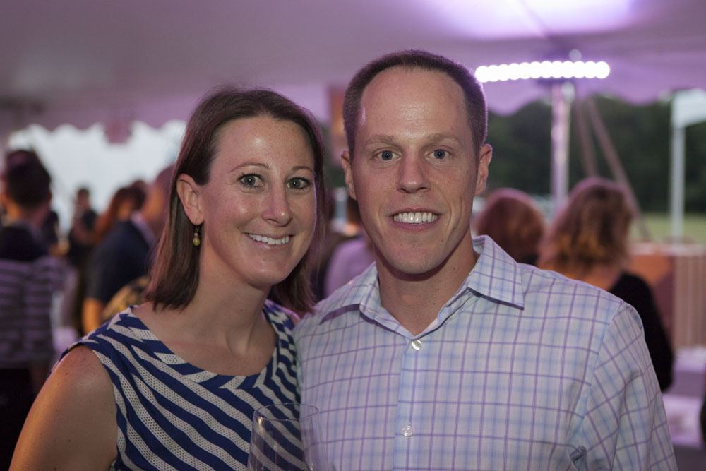 Macari Vineyards' Kelly Urbanik Koch and husband Rob Koch. (Credit: Katharine Schroeder)