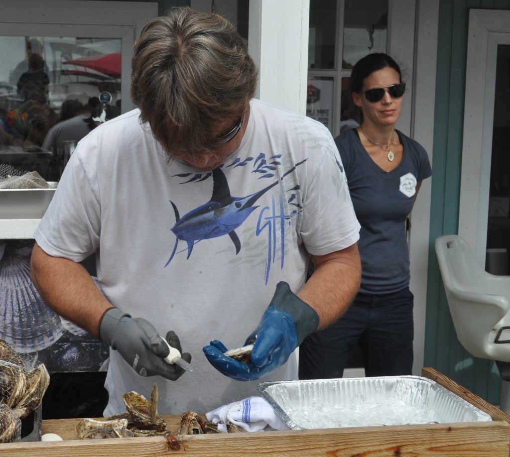 Bill Blanchard of Peconic Bay Prime Oysters 