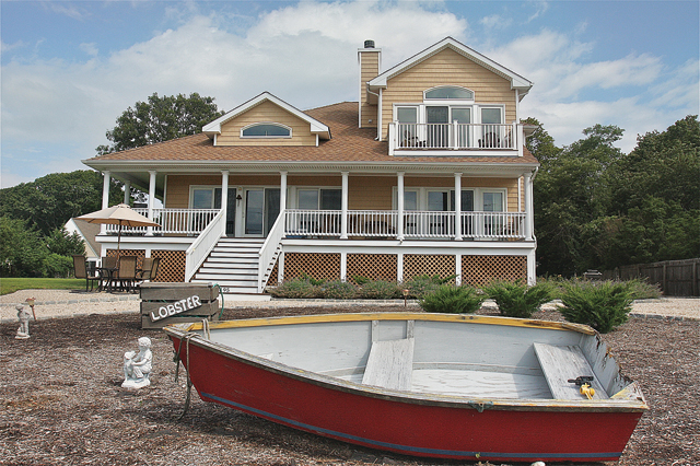 Larry Kulick's home was built in 2007 on the site of the original bungalow. (Barbarellen Koch)
