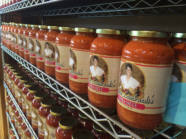 Lombardi's Market at Love Lane will sell the brand's signature sauces.