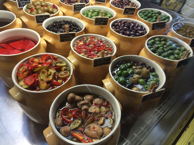 Fresh olives.