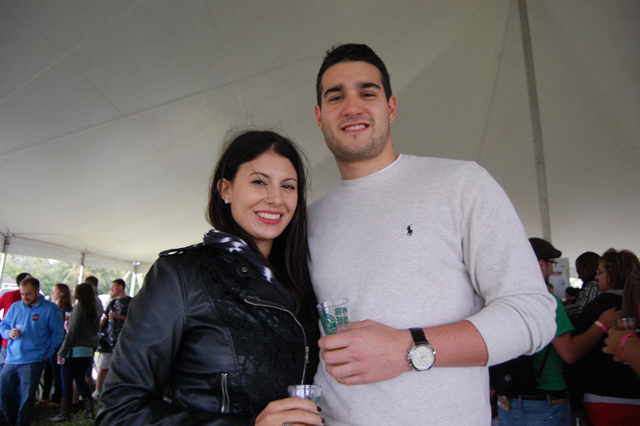 Rich D'Imperios and Jess Grill of Hampton Bays.