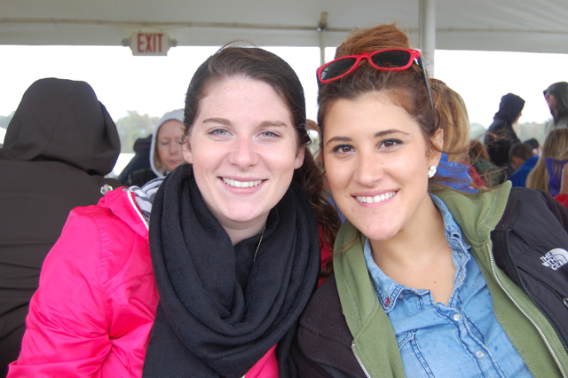 Ellen Ghigliotti and Jessica Bancroft of Medford.