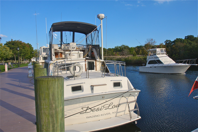 The tranquil Peconic Riverfront.