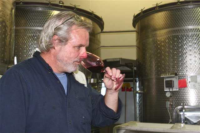 Bedell winemaker Richard Olsen-Harbich