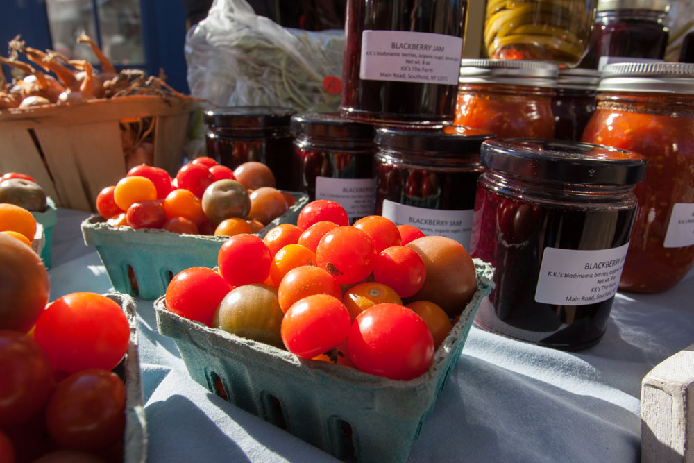 Fresh tomatoes from KK's.