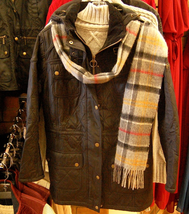 Barbour jacket (Credit: Cyndi Murray)