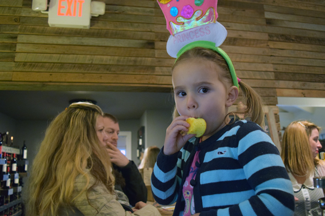 Mila Nathan, 3, of Westhampton Beach celebrates her birthday.