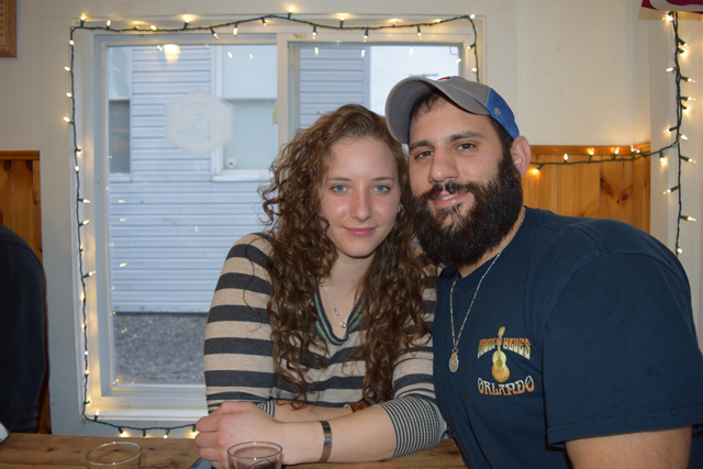 Kristy Vaughn of Corry, Penn. and Chris Meigle of Lynbrook