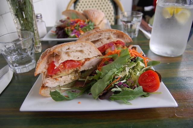 The Maria panini at Farm Country Kitchen in Riverhead. (Credit: Vera Chinese)