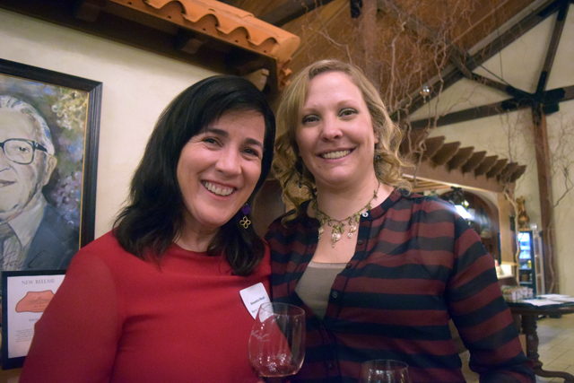 Alexandra Micari of Micari Vineyards and Sarah Evans Nappa of Anthony Nappa Wines.