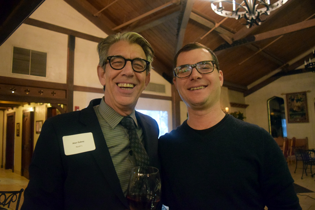 Alan Gabay and chef Noah Schwartz.