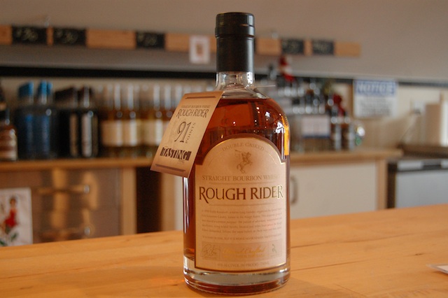 Rough Rider Straight Bourbon Whisky. (Credit: Cyndi Murray)