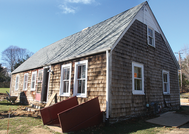 The home's exterior. (Credit: Barbaraellen Koch)