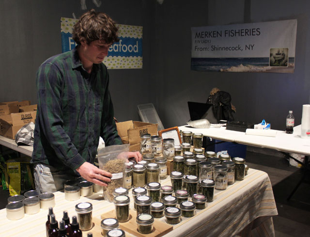 Matt Laspia of Bonac Farms. (Credit: Kendall Stark)